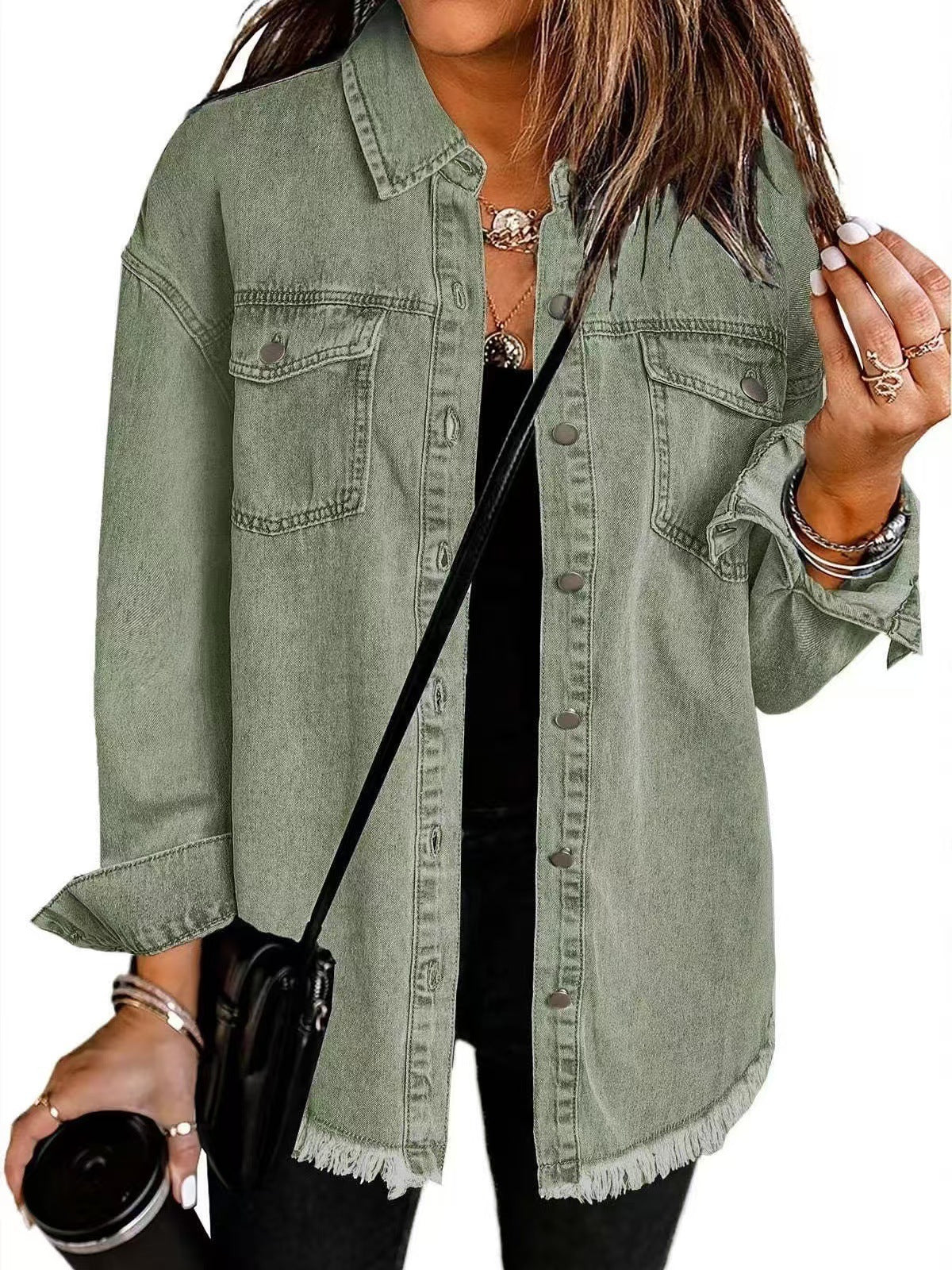Giselle - Tidlös Denimjacka med Klassisk Stil