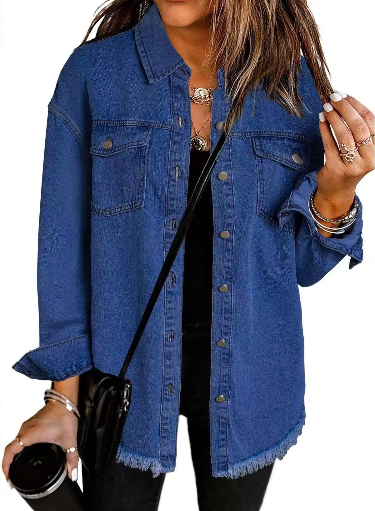 Giselle - Tidlös Denimjacka med Klassisk Stil