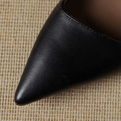 Stiletto-pumps i läder Orlisse