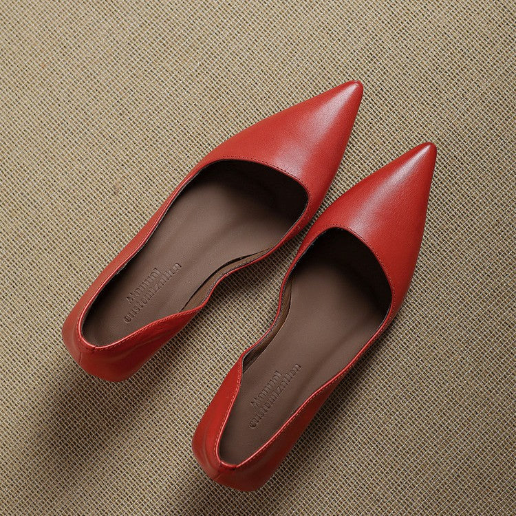 Stiletto-pumps i läder Orlisse