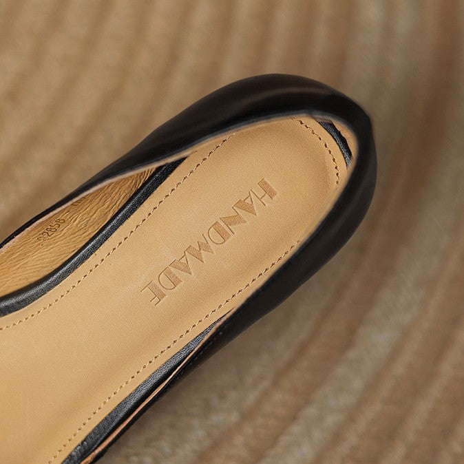Ceyra Kittenheels i läder
