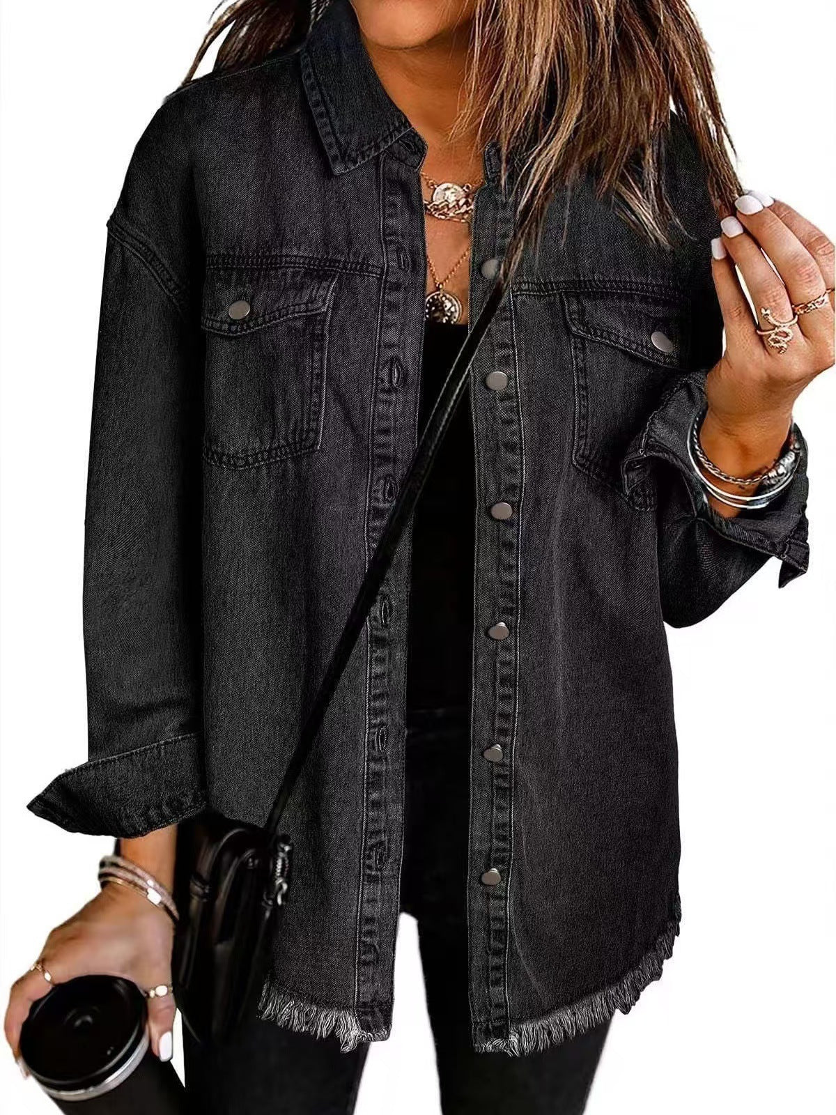 Giselle - Tidlös Denimjacka med Klassisk Stil