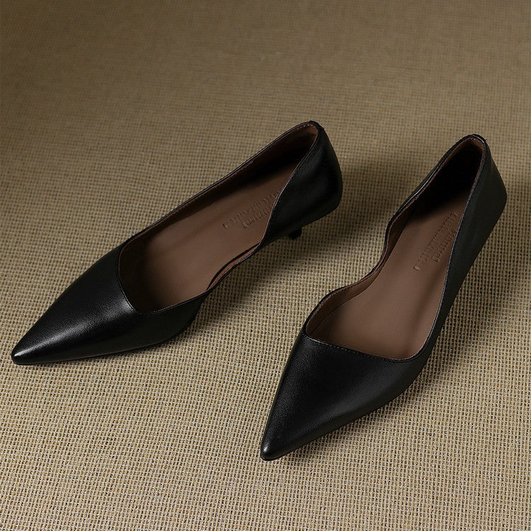 Stiletto-pumps i läder Orlisse