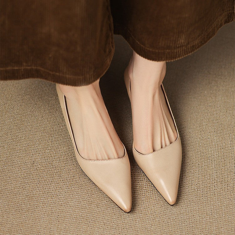 Stiletto-pumps i läder Orlisse