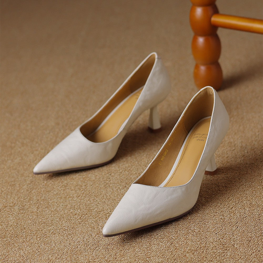 Cymara Pumps i läder