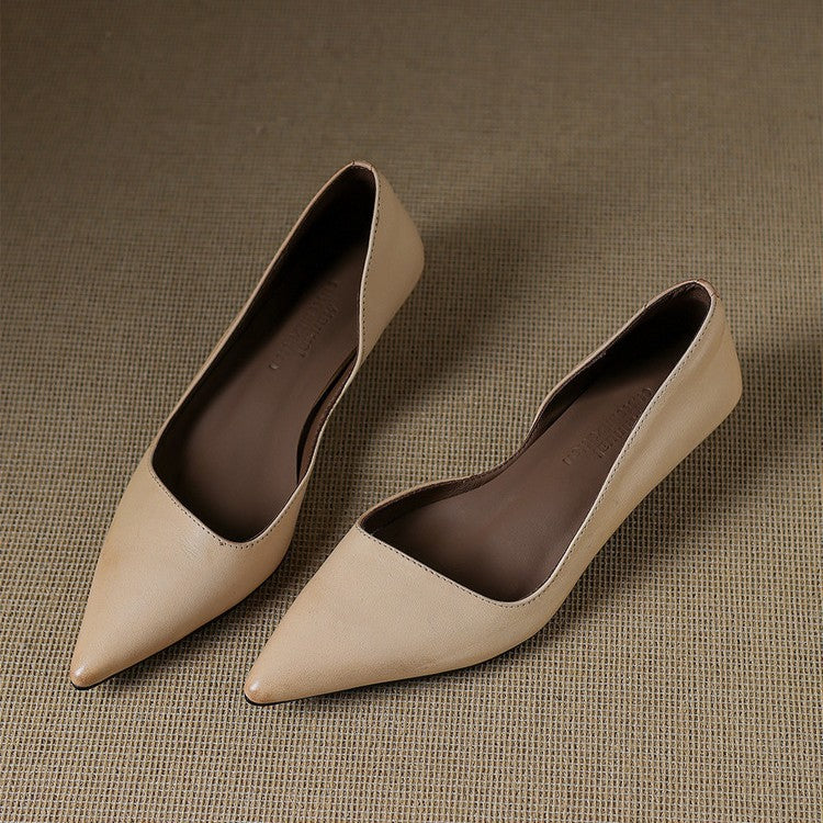 Stiletto-pumps i läder Orlisse