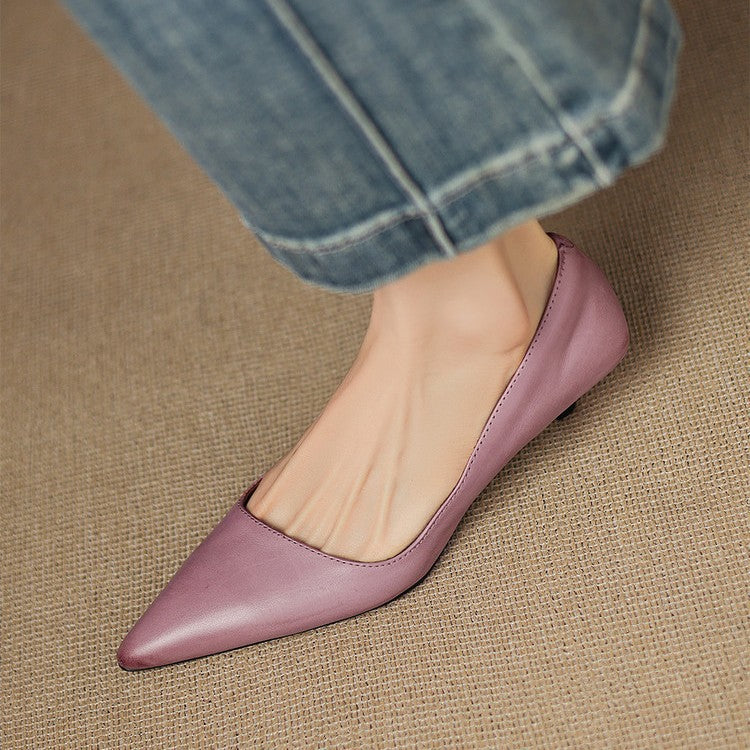 Stiletto-pumps i läder Orlisse