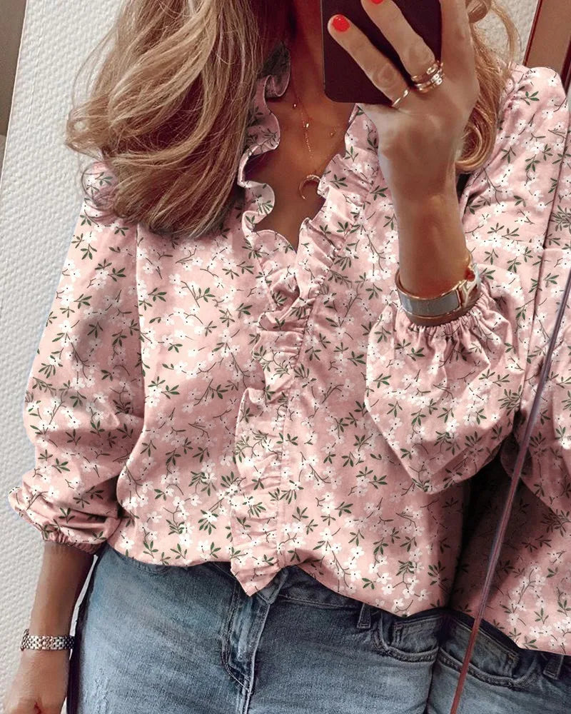 Maren | Elegant blus med långa ärmar