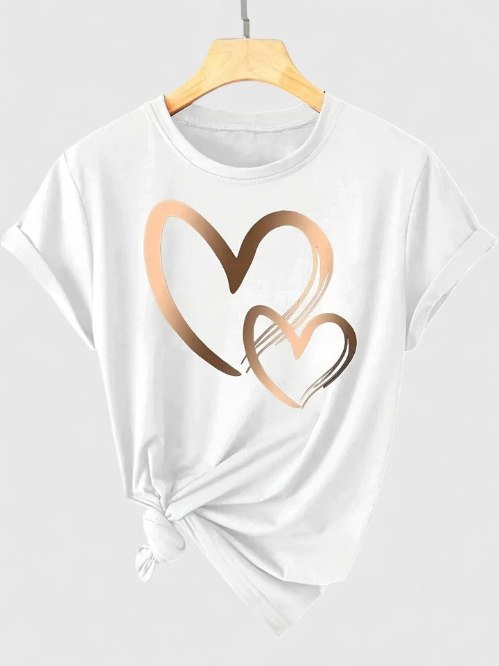 Jamie | Bekväm kortärmad T-shirt.