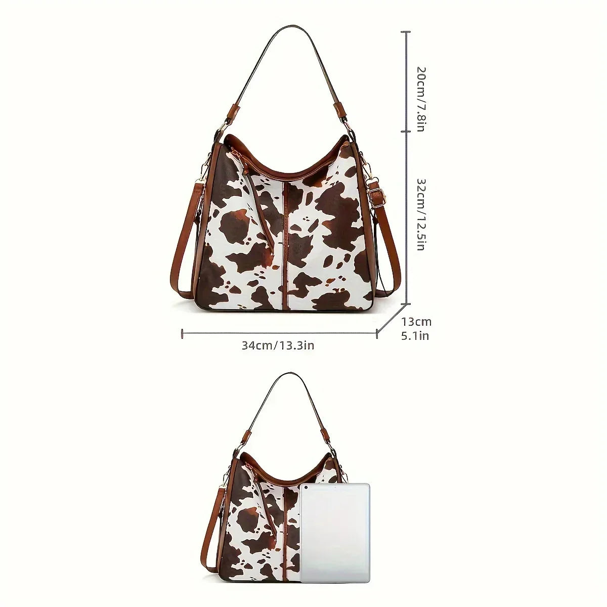Wildläder Tote-väska