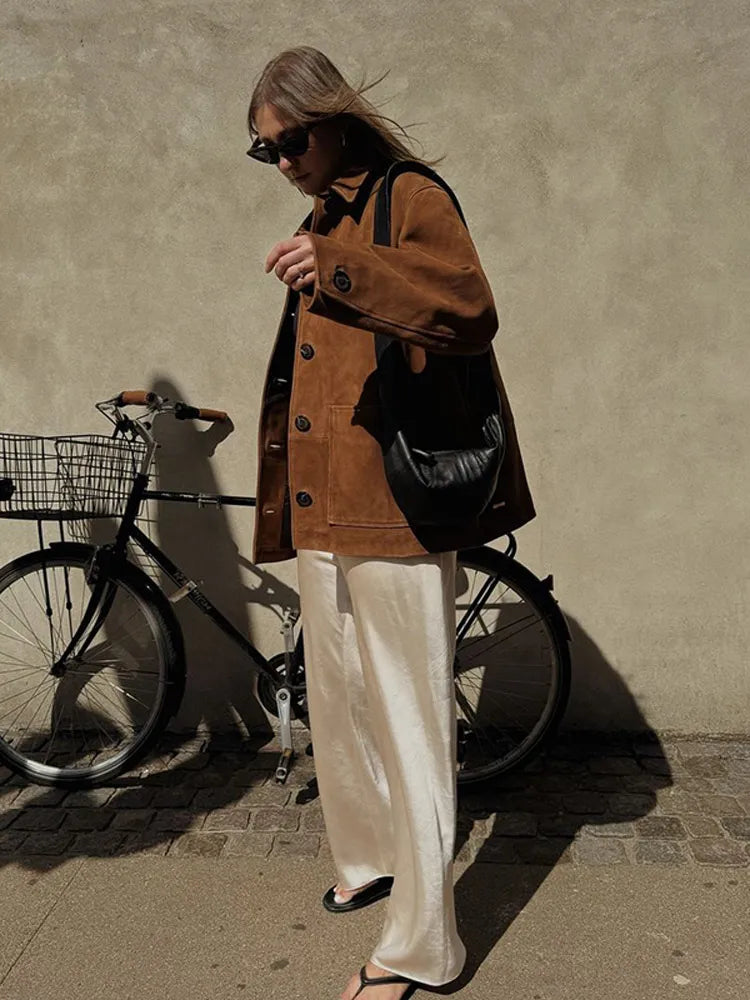 Larissa - Stilig Oversized Jacka