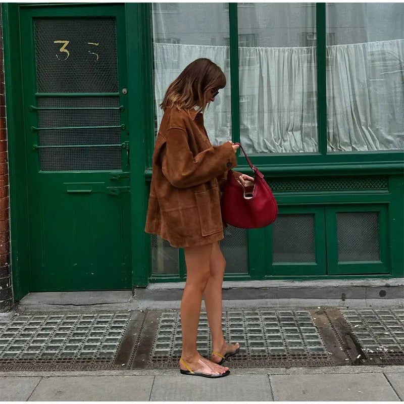 Larissa - Stilig Oversized Jacka