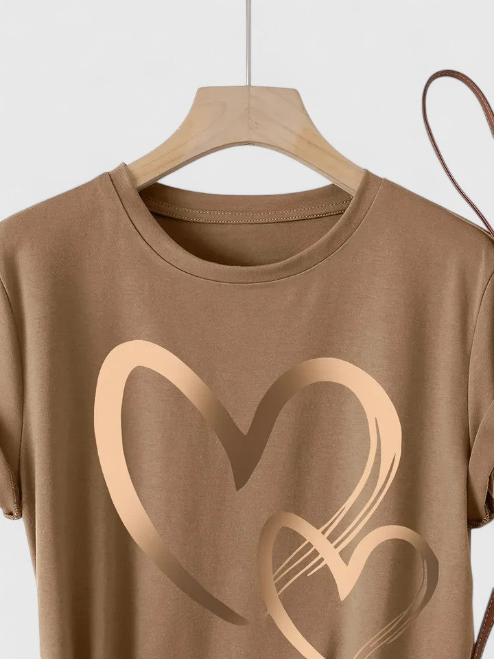 Jamie | Bekväm kortärmad T-shirt.