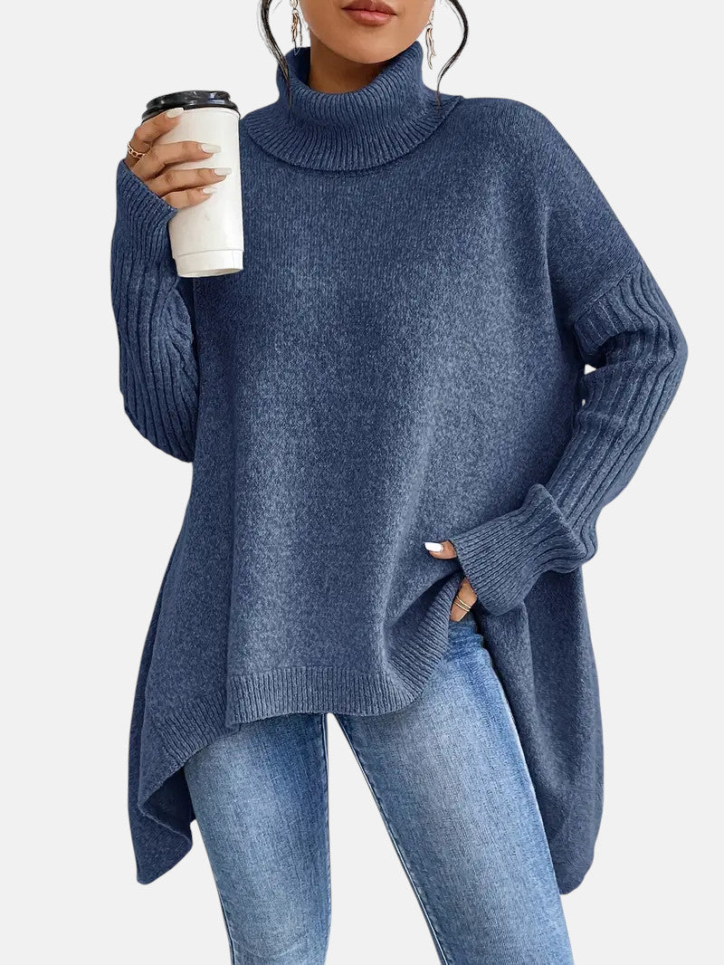Brigitte | Lång Turtleneck Pullover