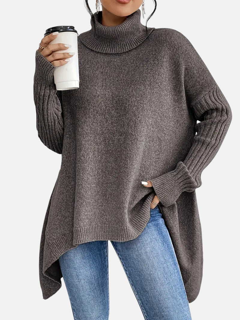 Brigitte | Lång Turtleneck Pullover