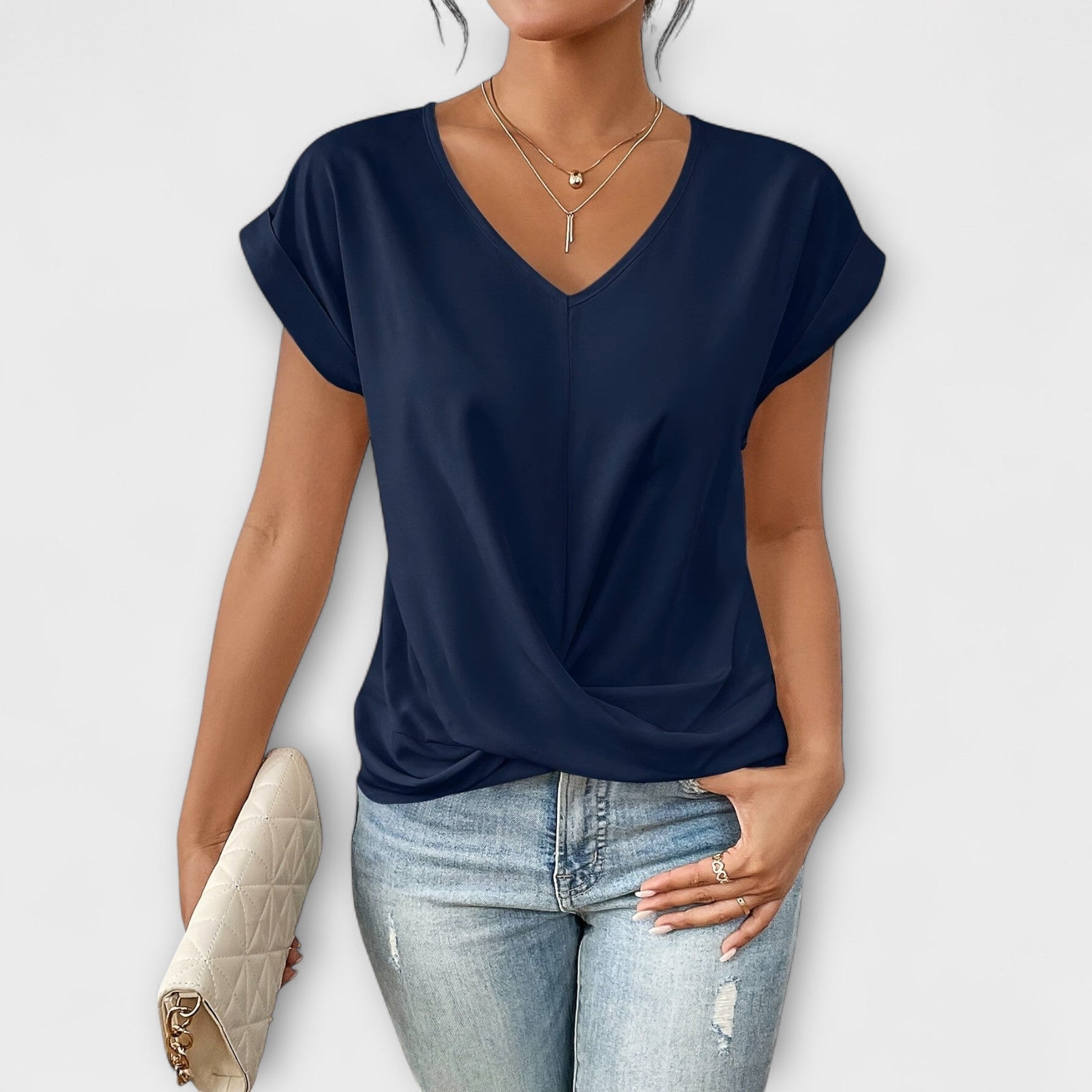 Jamie | Elegant V-ringad topp