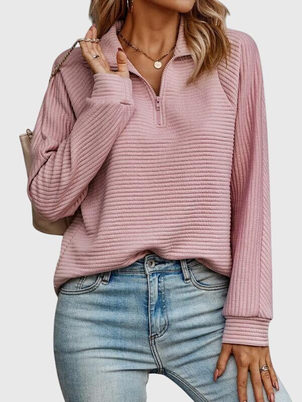 Abigail™ | Elegant Tröja med Dragkedja