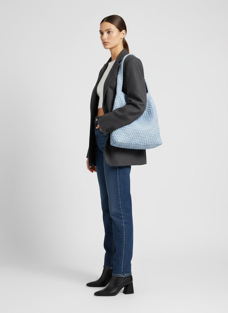 Elegant Flätad Hobo-väska