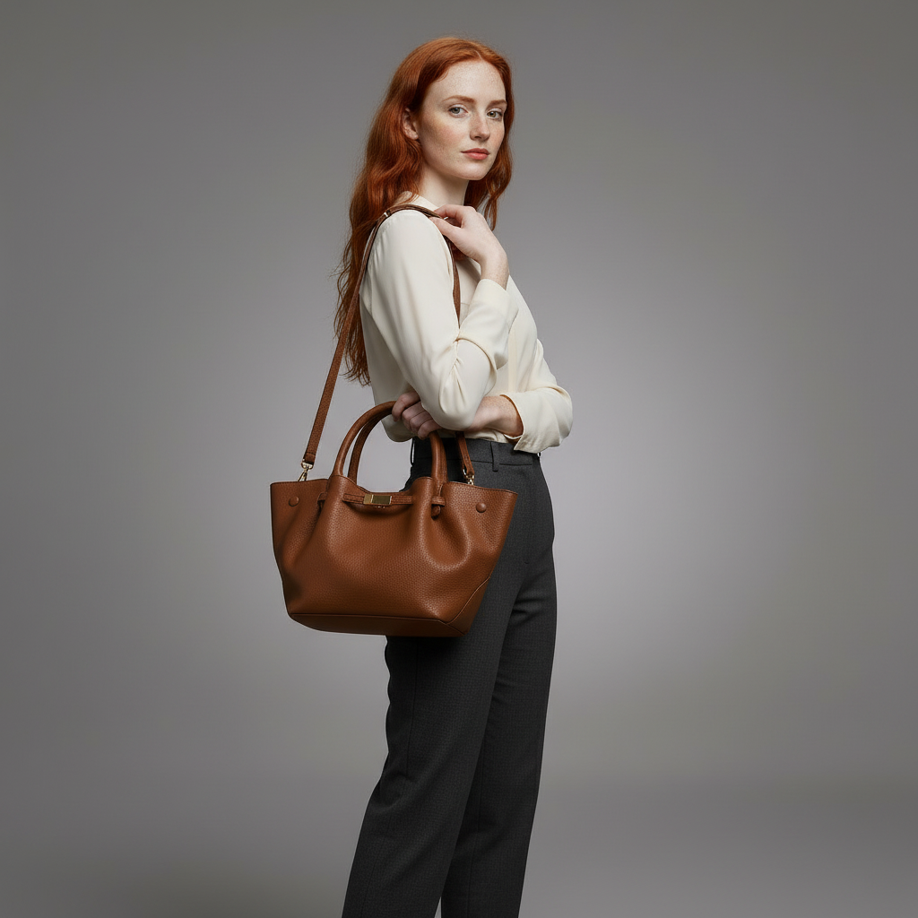 Harper Shopper med bälte