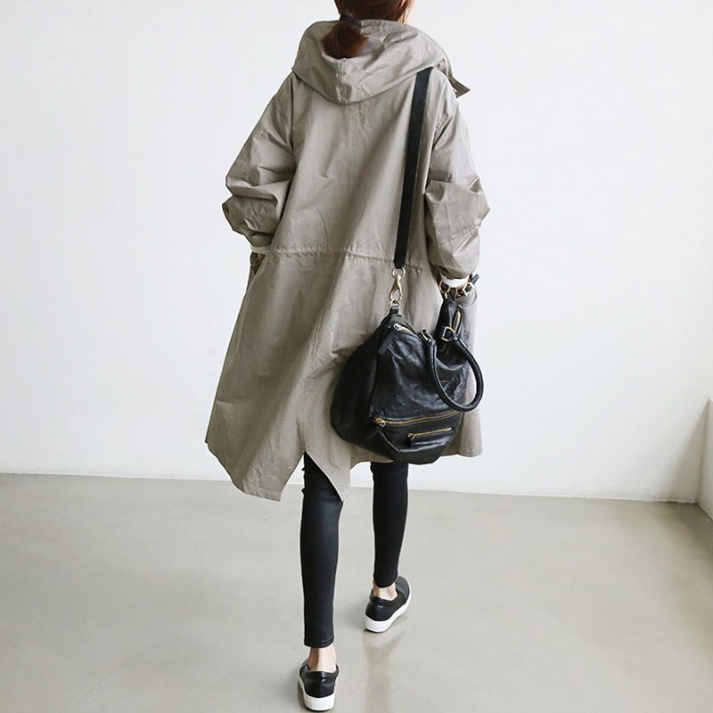 Mandy - Stilig Vattentät Trench Coat