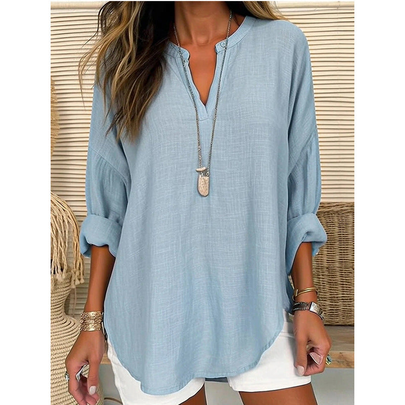 Moa | Blus Chic V-Hals