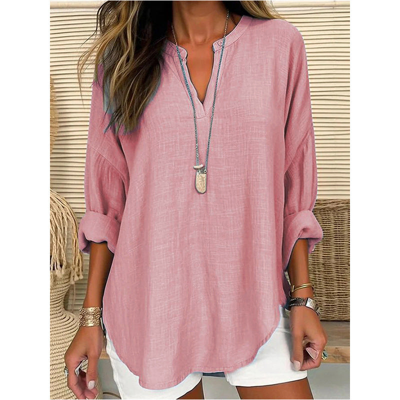 Moa | Blus Chic V-Hals