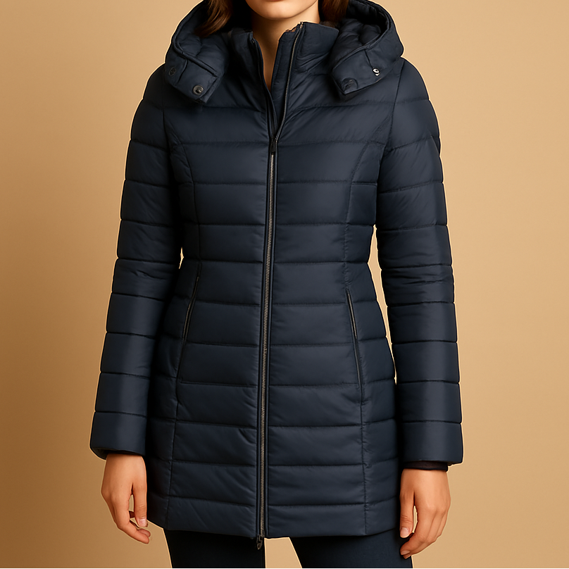 Eloise | Lättvikts Puffer Dunjacka