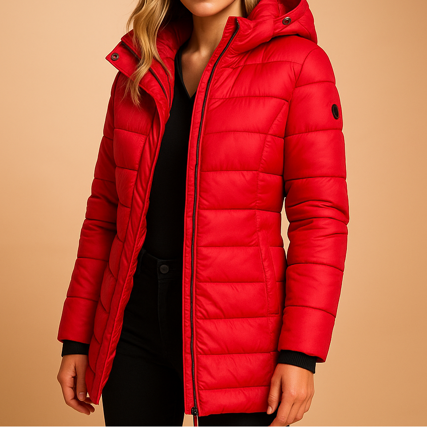 Eloise | Lättvikts Puffer Dunjacka