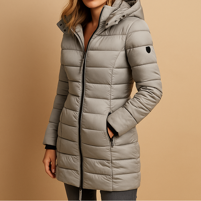 Eloise | Lättvikts Puffer Dunjacka