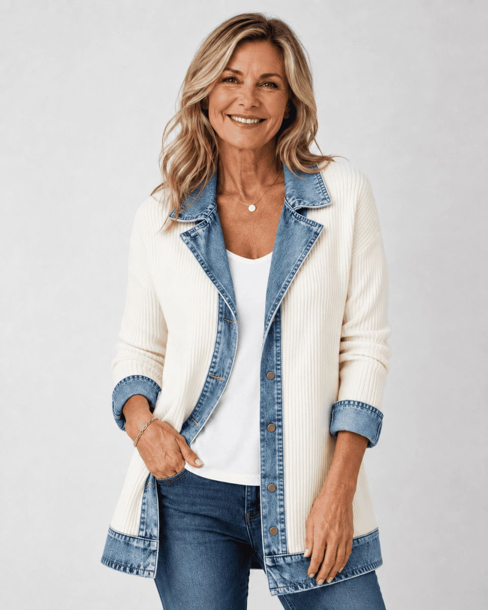 Liv™ | Avslappnad Denimjacka