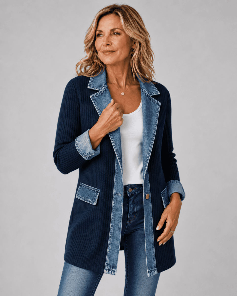 Liv™ | Avslappnad Denimjacka