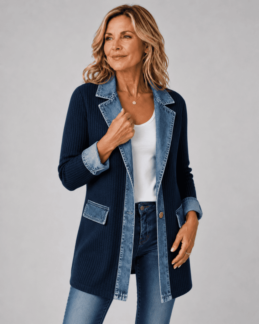 Liv™ | Avslappnad Denimjacka