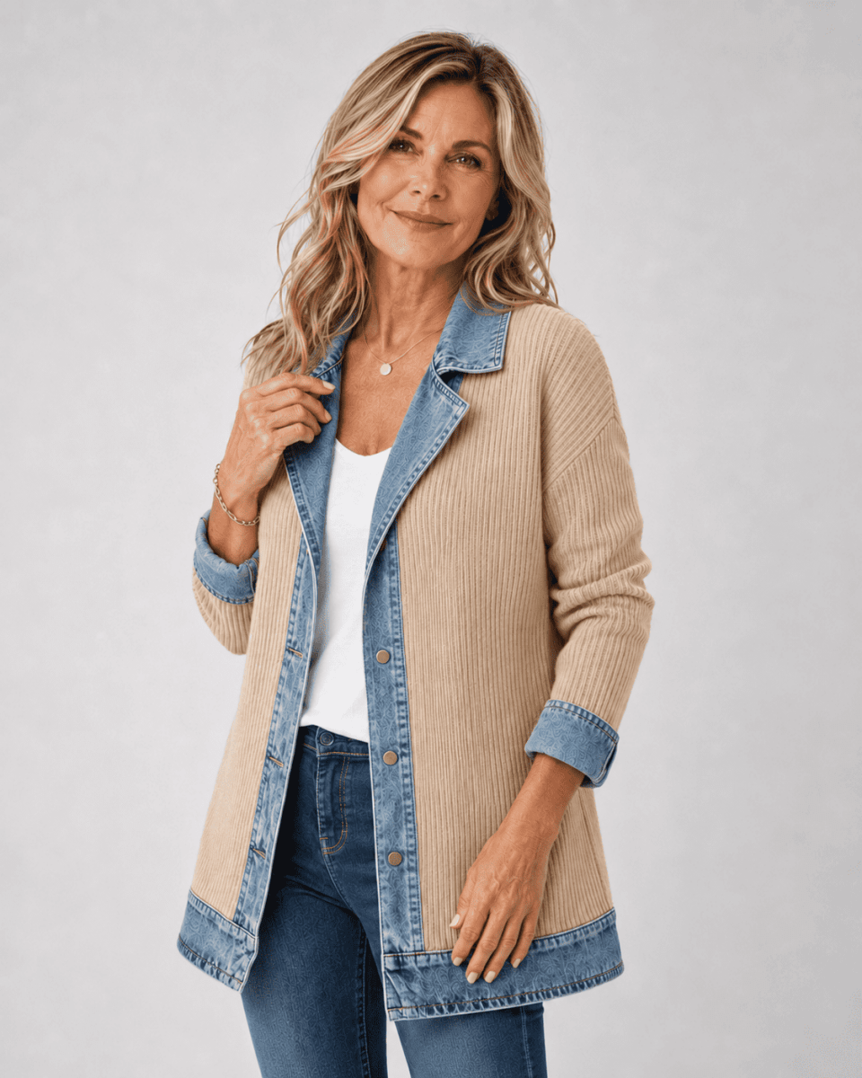 Liv™ | Avslappnad Denimjacka