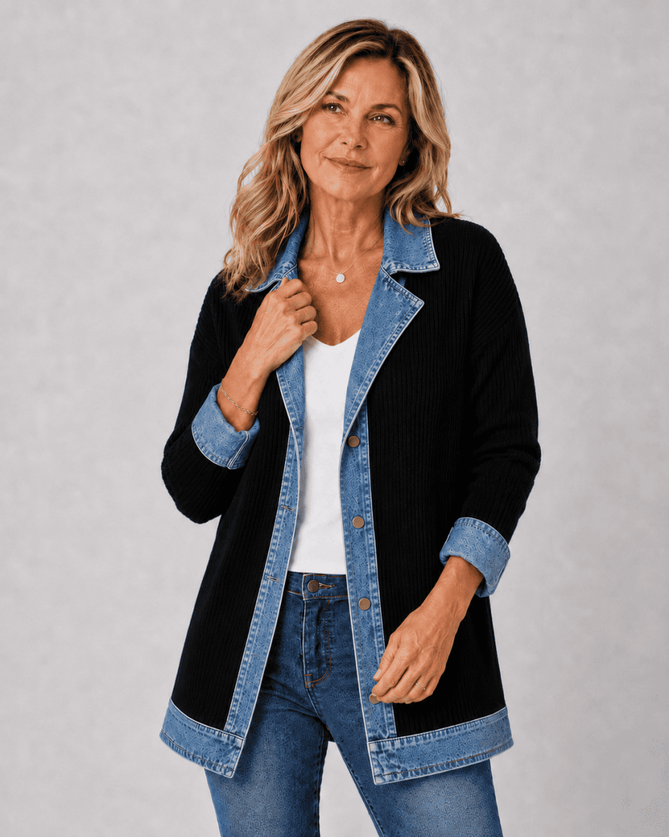 Liv™ | Avslappnad Denimjacka